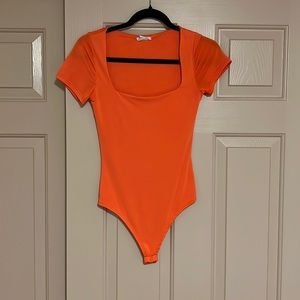 Orange Bodysuit